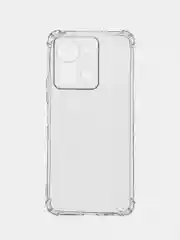 Серебряный чехол Vivo Y35 4G 2022 (Виво у35 4Г 2022), прозрачный