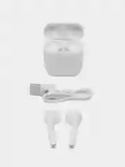 Белый наушники беспроводные для телефона inpods12, для айфон и андроид с микрофоном, блютуз