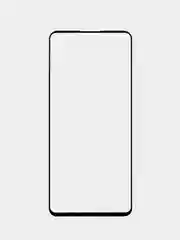 Прозрачный 1-2 шт стекло для Infinix GT 10 Pro защитное BROSCORP с олеофобным покрытием,черной рамкой
