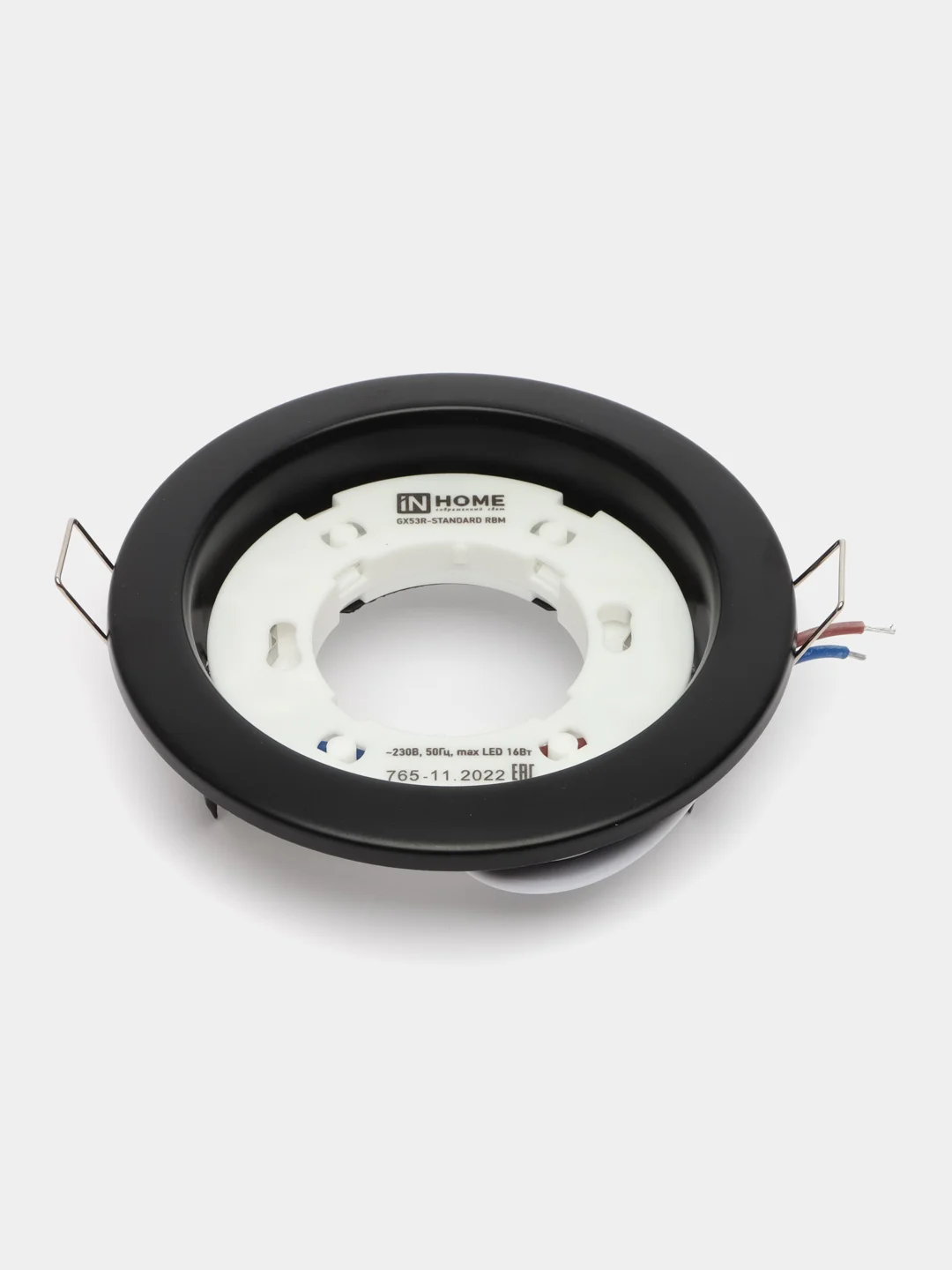 Светильник встраиваемый GX53R-standard RBM, под GX53, черный, матовый, IN HOME