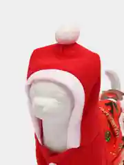 Новогодний комбинезон с капюшоном, для собак