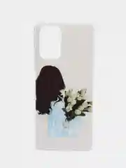 Голубой чехол Xiaomi Redmi Note 10, Redmi Note 10S, Poco M5s, Поко М5с, силиконовый, с рисунком