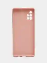 Бежевый меланж чехол Samsung Galaxy A71, Самсунг Галакси А71 силиконовый, цветной, матовый