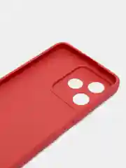 Красный чехол для Realme C51, C53 / Реалми C51, С53 / Realme Note 50, силиконовый, матовый
