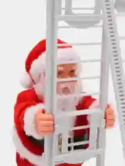 Белый дед Мороз музыкальный и танцующий
