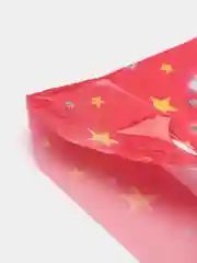 Красный пакет для подарка новогодний, полиэтиленовый,набор 5шт,10 шт, размер 20 х 30 см