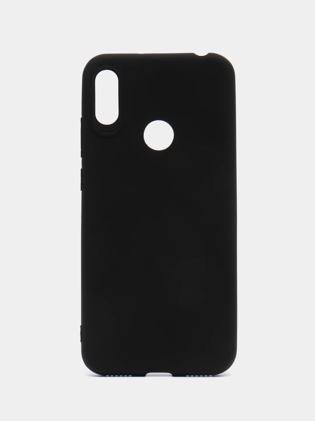 Черный силиконовый чехол Samsung A10, A40, A60, A70, M40, Huawei Honor 9X, 8A, 8S, 9S, P30 Lite