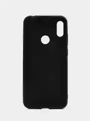 Черный силиконовый чехол Samsung A10, A40, A60, A70, M40, Huawei Honor 9X, 8A, 8S, 9S, P30 Lite