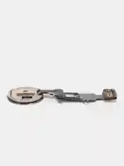 Серебряный кнопка Home для iPhone 7, 7 Plus, 6, 6S, 6S Plus с толкателем и шлейфом