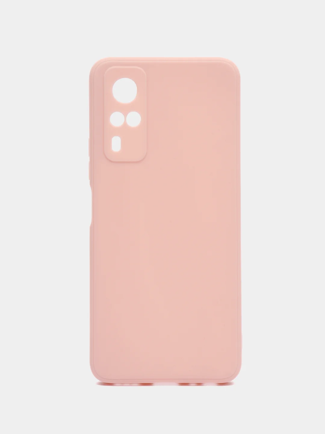 Бежевый чехол для Vivo Y31 2021 / Vivo Y51 2020 / Y53S 4G / Y33 4G, силиконовый, матовый