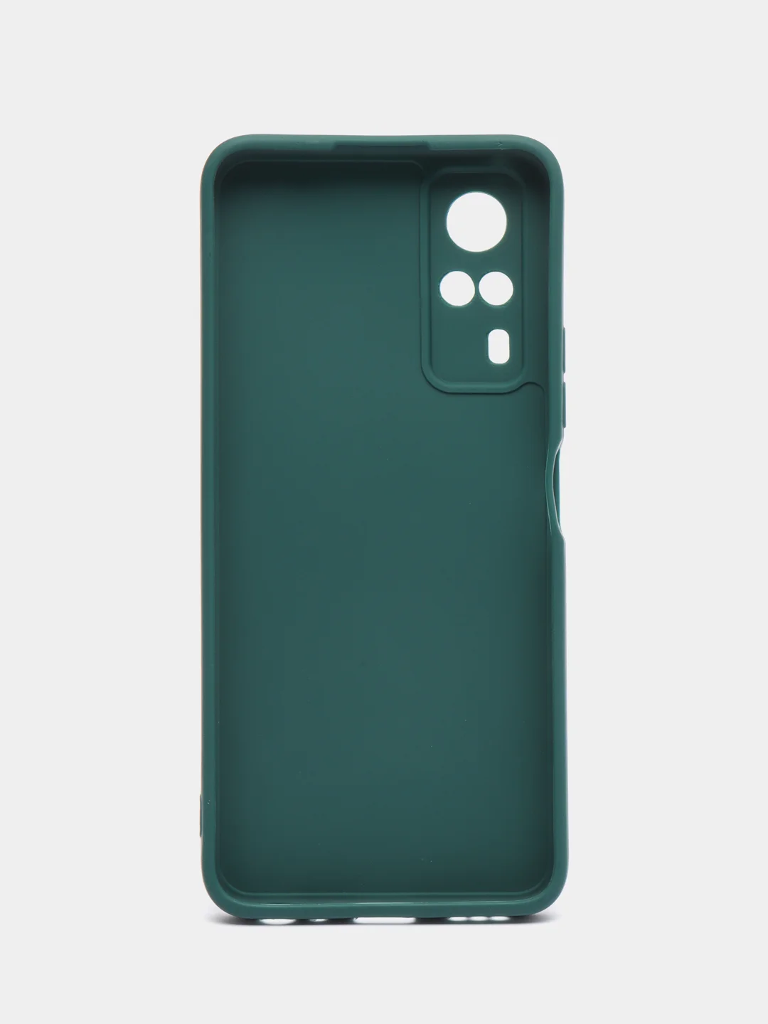 Тёмно-зелёный чехол для Vivo Y31 2021 / Vivo Y51 2020 / Y53S 4G / Y33 4G, силиконовый, матовый