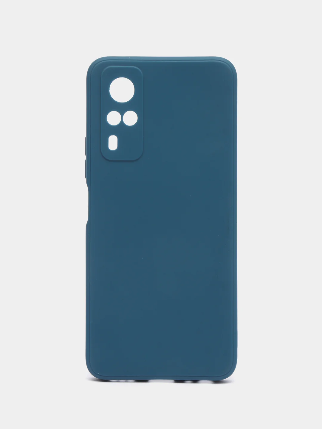 Темно-синий чехол для Vivo Y31 2021 / Vivo Y51 2020 / Y53S 4G / Y33 4G, силиконовый, матовый