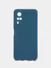 Темно-синий чехол для Vivo Y31 2021 / Vivo Y51 2020 / Y53S 4G / Y33 4G, силиконовый, матовый