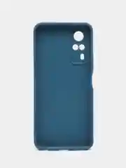 Темно-синий чехол для Vivo Y31 2021 / Vivo Y51 2020 / Y53S 4G / Y33 4G, силиконовый, матовый