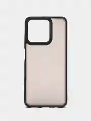 Черный чехол матовый для Realme C51, C53 / Реалми С53 / Realme Note 50, полупрозрачный