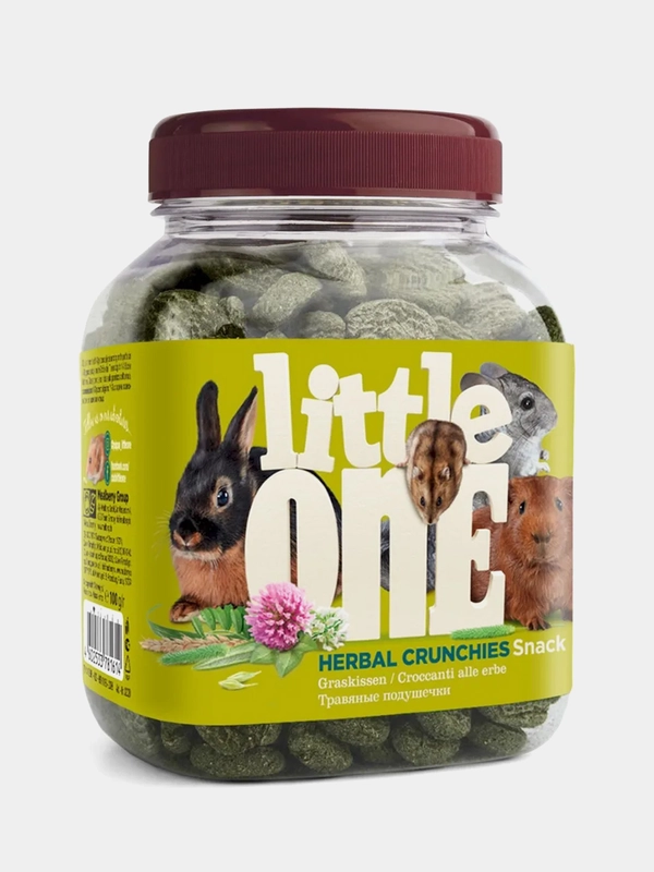 Травяные подушечки - лакомство для всех видов грызунов 0.1kg Little One
