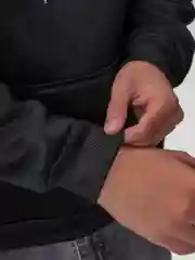 Угольный худи с вышивкой "Крест" в стиле Crome Hearts