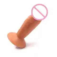Фаллоимитатор мини, на присоске, 18+
