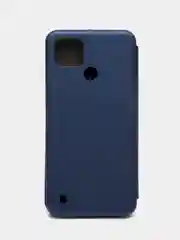Серебряный чехол-книжка Realme C21Y / C25Y Реалми С25У / С21У