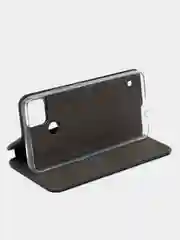 Серебряный чехол-книжка Realme C21Y / C25Y Реалми С25У / С21У