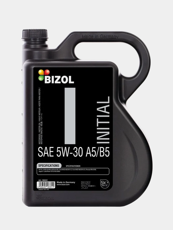 Моторное масло BIZOL Initial 5W-30, A5/B5