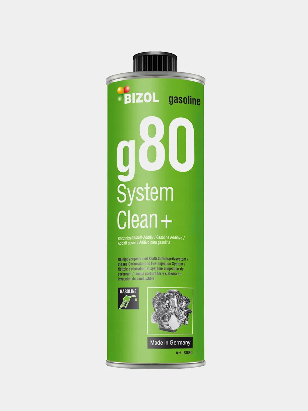 Октан повышающая присадка в топливо BIZOL Octane Power+ g81 (DE/EN/FR/ES/RU/ZN/AR
