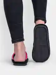 Пастельно-коралловый тапочки домашние, женские