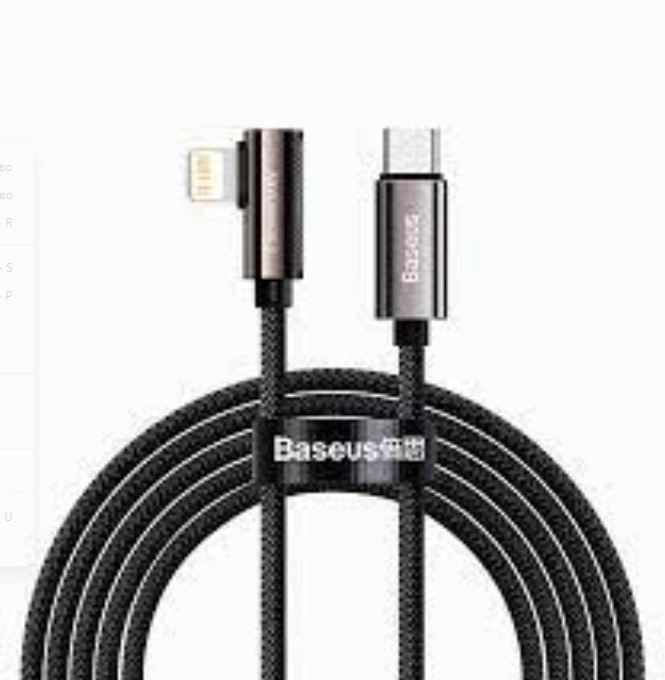 Кабель зарядный угловой Baseus Type-C/Lightning, Tipe-C/Type-C (для iPhone и для Android)
