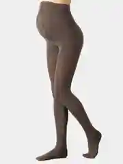 Коричневый колготки для беременных Giulia, Mama Cotton 200