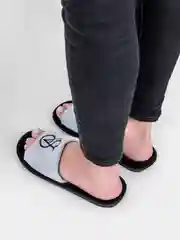 Серый тапочки домашние, женские