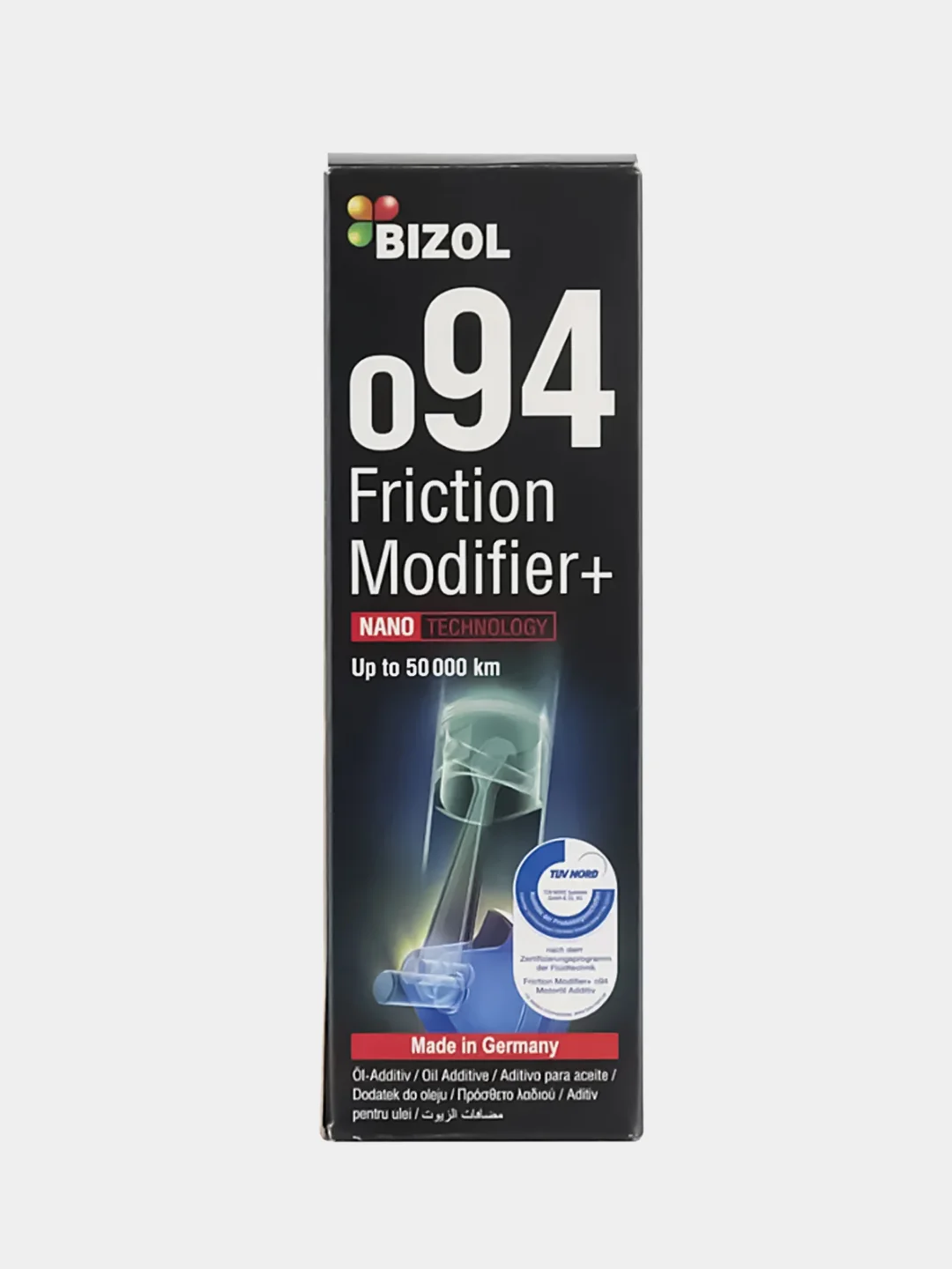 Антифрикционная присадка в моторное масло BIZOL Friction Modifier+ o94