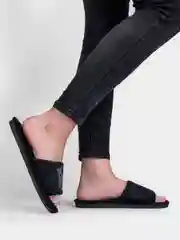 Черный тапочки домашние, женские
