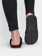 Черный тапочки домашние, женские