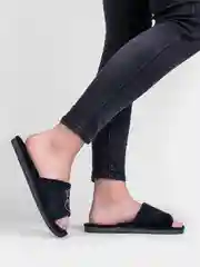 Угольный тапочки домашние, женские