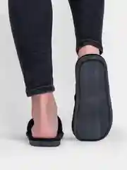 Угольный тапочки домашние, женские