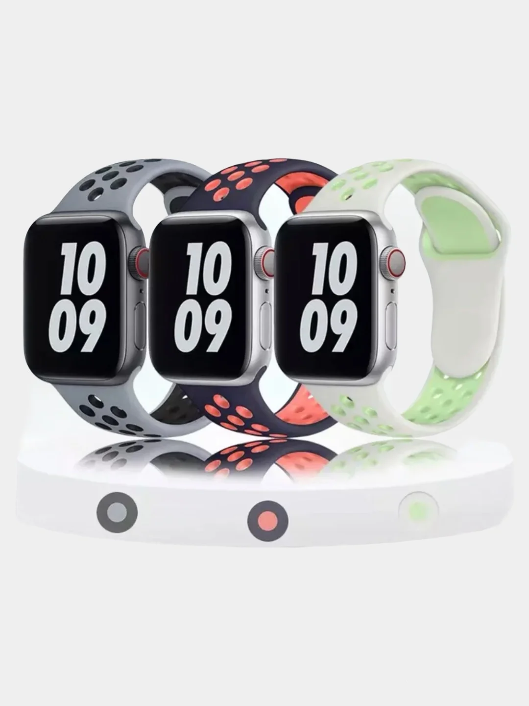 Багровый ремешок для Apple Watch 3/4/5/6/7/8/9/SE