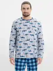 Синий костюм мужской Berchelli