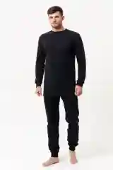 Черный термокомплект мужской Berchelli утепленный