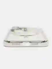 Серебряный чехол c защитой камеры iPhone 11, 13, 14, 14pro, 14 pro max, 15 pro, 15 pro max MagSafe