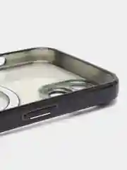 Черный чехол c защитой камеры iPhone 11, 13, 14, 14pro, 14 pro max, 15 pro, 15 pro max MagSafe