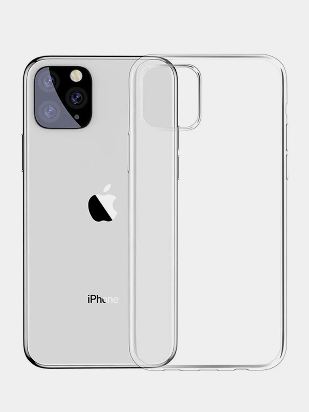 Прозрачный чехол Silicone Case для iPhone 11 / 11 PRO / 11 PRO MAX, силиконовый