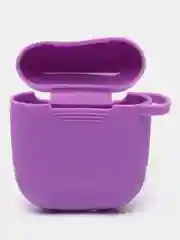 Фиолетовый силиконовый чехол для наушников AirPods 1 / 2 / TWS i9s i10 i11 i12 i13 i14 i15 i100