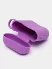 Фиолетовый силиконовый чехол для наушников AirPods 1 / 2 / TWS i9s i10 i11 i12 i13 i14 i15 i100