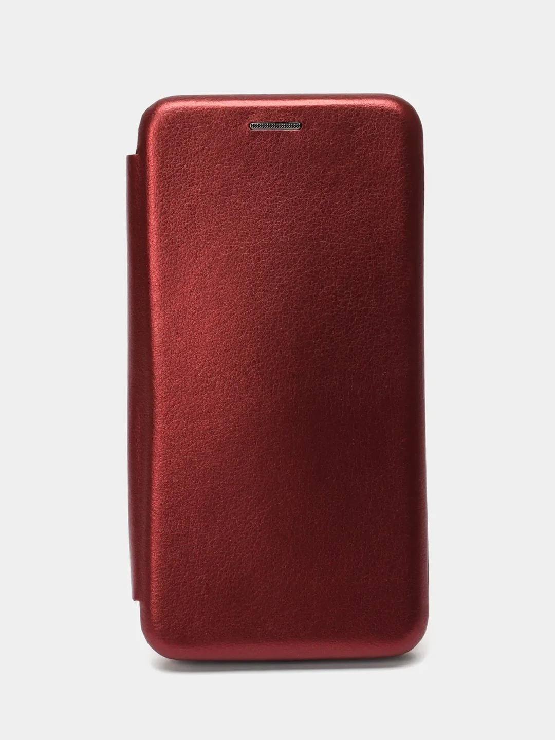 Багровый чехол книжка Honor 9s / Huawei Y5p 2020
