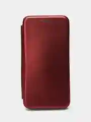 Багровый чехол книжка Honor 9s / Huawei Y5p 2020