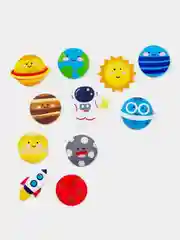 Набор шитья игрушки из фетра "Солнечная система", 11 в 1