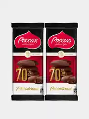 Горький шоколад 70 % какао, РОССИЙСКИЙ, Россия-щедрая душа, 82г