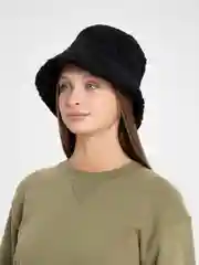 Угольный панама меховая  шляпа