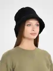 Угольный панама меховая  шляпа