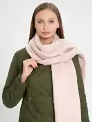 Кремовый шарф женский , зимний , теплый , подарок Новый год